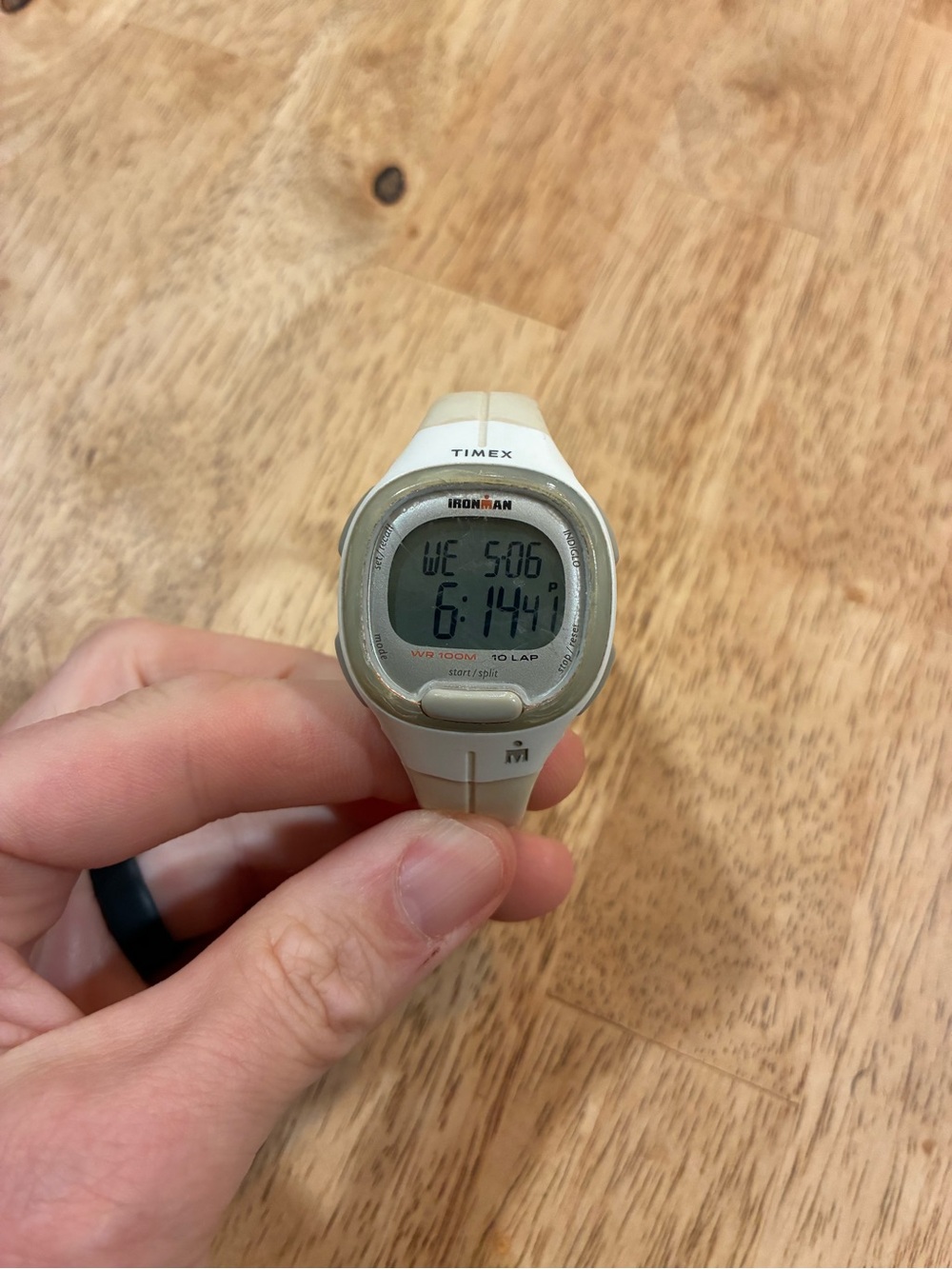 Timex Ironman Digital Sports Watch - Cream